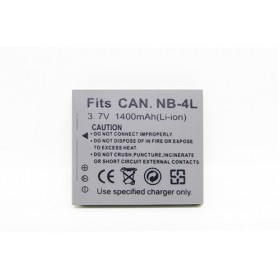 Suncell NB-4L Camera Battery, Li-ion,1400mAh